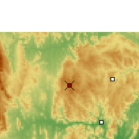 Nearby Forecast Locations - Maracás - mapa