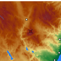 Nearby Forecast Locations - Javalambre - mapa