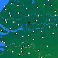 Nearby Forecast Locations - Gorinchem - mapa
