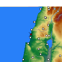 Nearby Forecast Locations - Naharijja - mapa