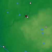 Nearby Forecast Locations - Kieś - mapa