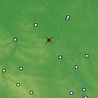 Nearby Forecast Locations - Stanisławów - mapa