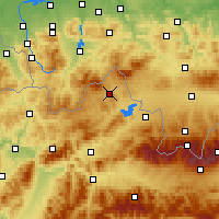Nearby Forecast Locations - Sihelne - mapa