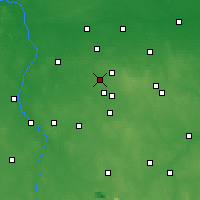Nearby Forecast Locations - Aleksandrów Łódzki - mapa