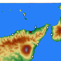 Nearby Forecast Locations - Tonnarella - mapa