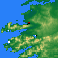 Nearby Forecast Locations - Tralee - mapa