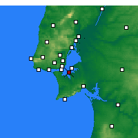 Nearby Forecast Locations - Barreiro - mapa