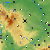Nearby Forecast Locations - Karniów - mapa