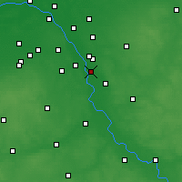 Nearby Forecast Locations - Karczew - mapa