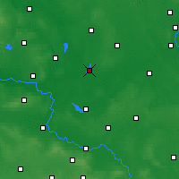 Nearby Forecast Locations - Wolsztyn - mapa