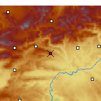 Nearby Forecast Locations - Besni - mapa