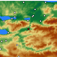 Nearby Forecast Locations - Geyve - mapa