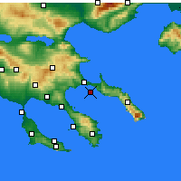 Nearby Forecast Locations - Amuliani - mapa