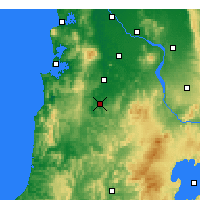 Nearby Forecast Locations - Te Kuiti - mapa