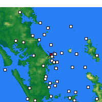 Nearby Forecast Locations - Goat Island - mapa