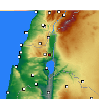 Nearby Forecast Locations - Rosz Pina - mapa