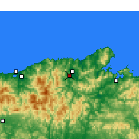 Nearby Forecast Locations - Toyo'oka - mapa