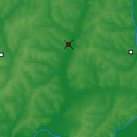 Nearby Forecast Locations - Agryz - mapa
