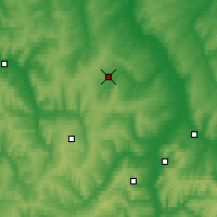Nearby Forecast Locations - Aznakajewo - mapa