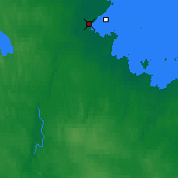 Nearby Forecast Locations - Biełomorsk - mapa