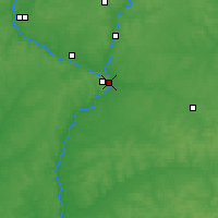 Nearby Forecast Locations - Briańsk - mapa