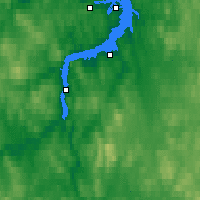 Nearby Forecast Locations - Gadżyjewo - mapa