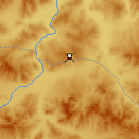 Nearby Forecast Locations - Kiachta - mapa