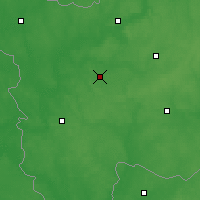Nearby Forecast Locations - Klińce - mapa