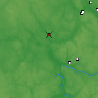 Nearby Forecast Locations - Kondrowo - mapa