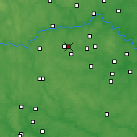 Nearby Forecast Locations - Krasnoznamiensk - mapa