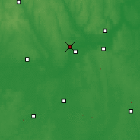 Nearby Forecast Locations - Łakinsk - mapa