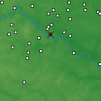Nearby Forecast Locations - Łytkarino - mapa