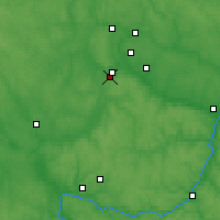 Nearby Forecast Locations - Małojarosławiec - mapa