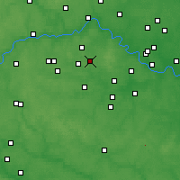 Nearby Forecast Locations - Moskowskij - mapa