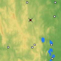 Nearby Forecast Locations - Polewskoj - mapa