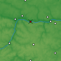 Nearby Forecast Locations - Puszczino - mapa