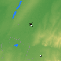 Nearby Forecast Locations - Rubcowsk - mapa