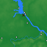 Nearby Forecast Locations - Zawołżje - mapa