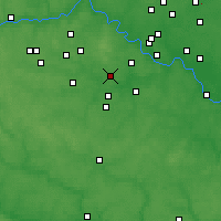 Nearby Forecast Locations - Szczerbinka - mapa