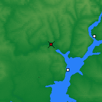 Nearby Forecast Locations - Surowikino - mapa