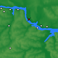 Nearby Forecast Locations - Zwienigowo - mapa