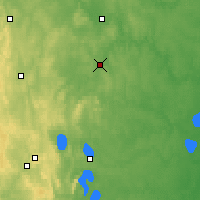 Nearby Forecast Locations - Sysiert - mapa