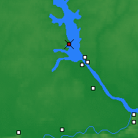 Nearby Forecast Locations - Czkałowsk - mapa