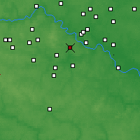 Nearby Forecast Locations - Widnoje - mapa