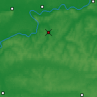 Nearby Forecast Locations - Worsma - mapa