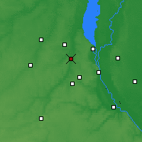 Nearby Forecast Locations - Irpień - mapa