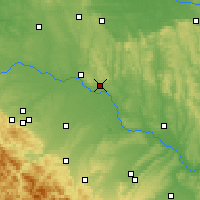 Nearby Forecast Locations - Nowy Rozdół - mapa