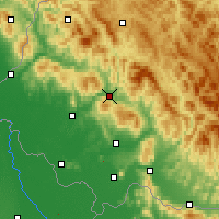 Nearby Forecast Locations - Swalawa - mapa