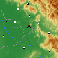 Nearby Forecast Locations - Wynohradiw - mapa
