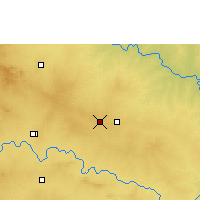 Nearby Forecast Locations - Vijayapura - mapa